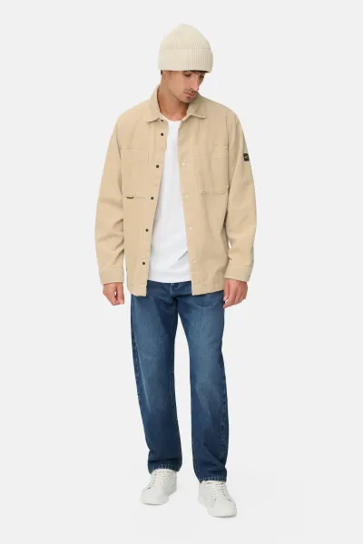 Košeľa Camel Active Overshirt Oatmeal