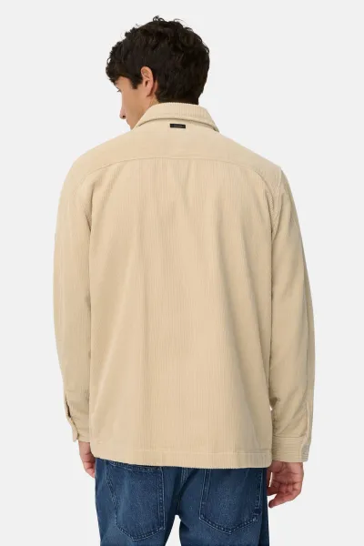 Košeľa Camel Active Overshirt Oatmeal