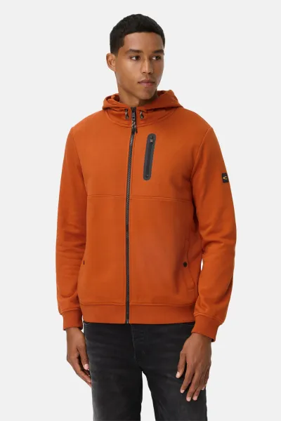 Mikina Camel Active Sweatjacket Cinnamon