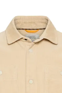 Košeľa Camel Active Overshirt Oatmeal
