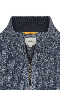 Sveter Camel Active Knitted Jacket Tinted Blue