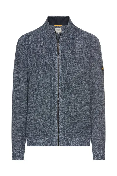 Sveter Camel Active Knitted Jacket Tinted Blue