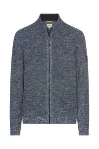 Sveter Camel Active Knitted Jacket Tinted Blue