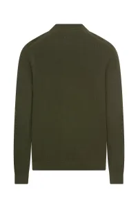 Sveter Camel Active Knitted Jacket Forest Green