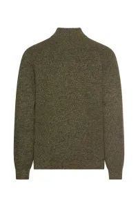 Sveter Camel Active Knitted Troyer Forest Green