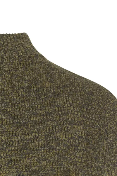 Sveter Camel Active Knitted Troyer Forest Green