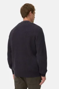 Sveter Camel Active Knitted Jacket Dark Indigo