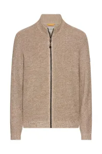 Sveter Camel Active Knitted Jacket Oatmeal