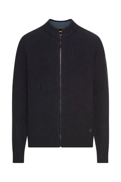 Sveter Camel Active Knitted Jacket Dark Indigo