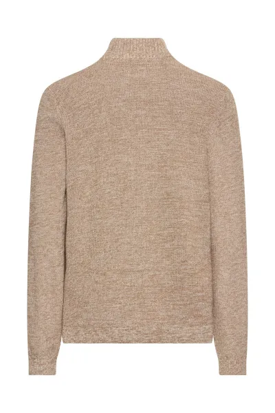 Sveter Camel Active Knitted Jacket Oatmeal