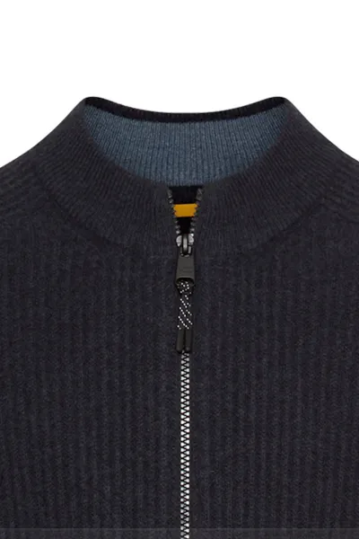 Sveter Camel Active Knitted Jacket Dark Indigo