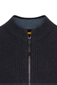 Sveter Camel Active Knitted Jacket Dark Indigo