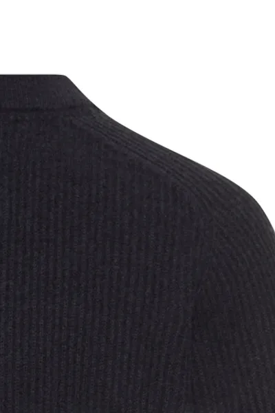 Sveter Camel Active Knitted Jacket Dark Indigo