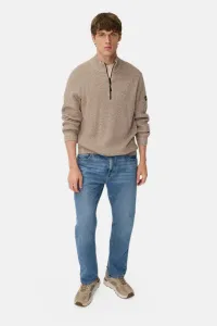 Sveter Camel Active Knitted Troyer Oatmeal