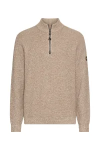 Sveter Camel Active Knitted Troyer Oatmeal