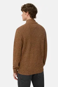 Sveter Camel Active Knitted Troyer Cinnamon