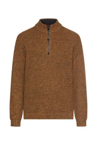 Sveter Camel Active Knitted Troyer Cinnamon