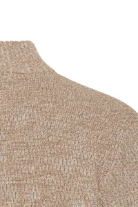 Sveter Camel Active Knitted Troyer Oatmeal