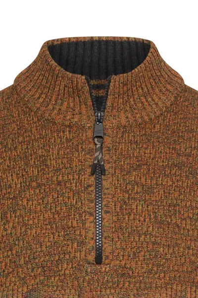 Sveter Camel Active Knitted Troyer Cinnamon
