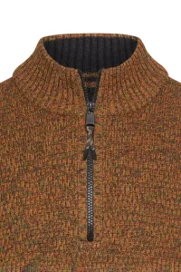 Sveter Camel Active Knitted Troyer Cinnamon