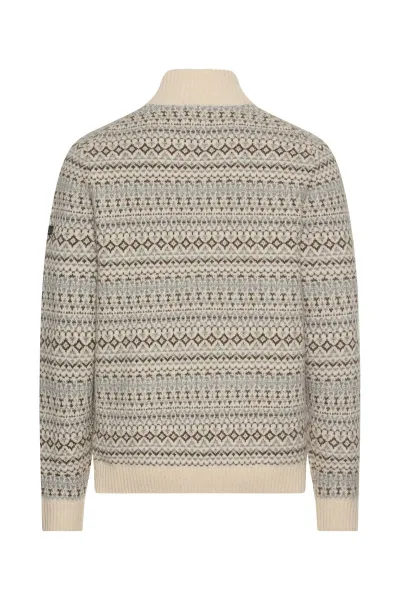Sveter Camel Active Knitted Troyer Oatmeal