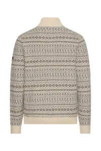Sveter Camel Active Knitted Troyer Oatmeal