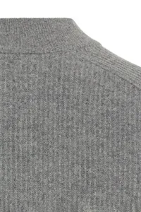 Sveter Camel Active Knitted Troyer Stone Gray