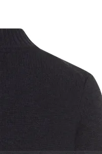 Sveter Camel Active Mock Neck Pullover Dark Indigo