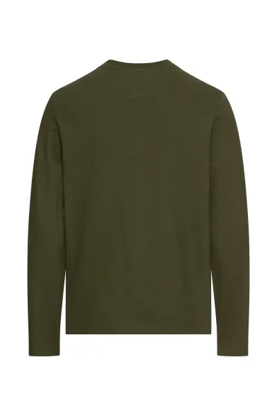 Tričko Camel Active Henley 1/1 Forest Green
