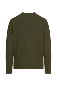 Tričko Camel Active Henley 1/1 Forest Green