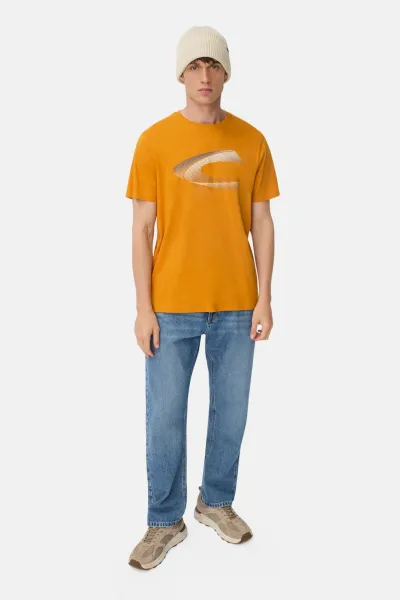 Tričko Camel Active T-Shirt 1/2 Burned Yellow