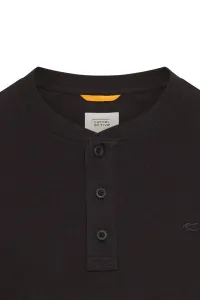 Tričko Camel Active Henley 1/1 Asphalt