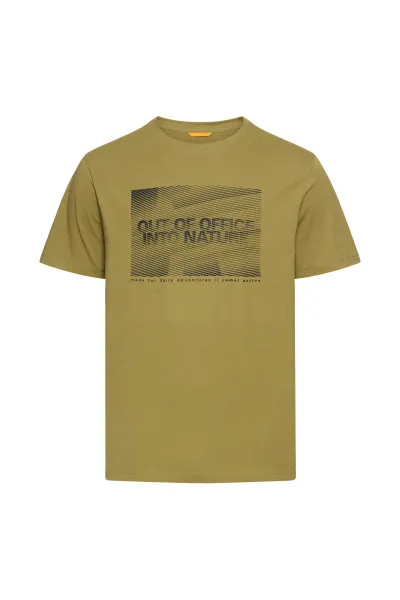 Tričko Camel Active T-Shirt 1/2 Mosstone