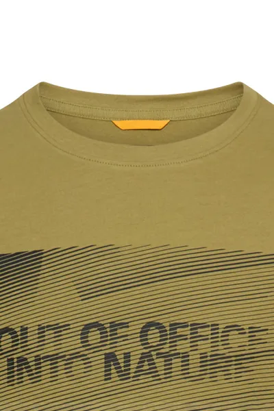 Tričko Camel Active T-Shirt 1/2 Mosstone