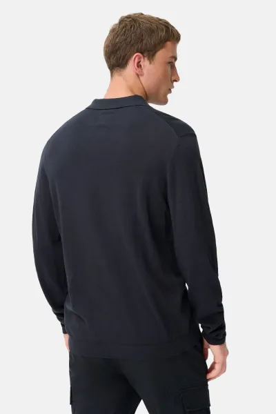 Polokošeľa Camel Active Knitted Polo 1/1 Dark Indigo
