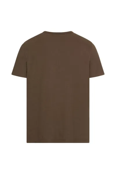Tričko Camel Active T-Shirt 1/2 Dark Brown