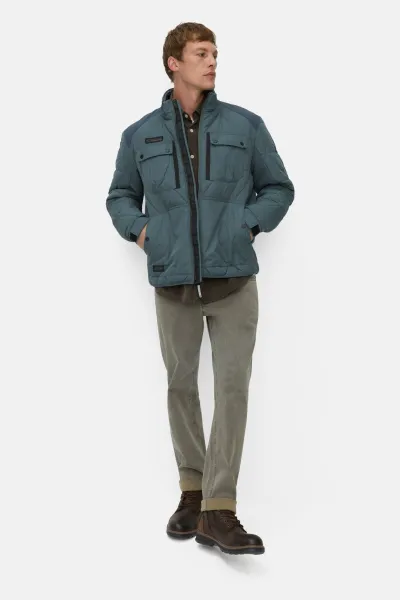 Bunda Camel Active Quilted Blouson Tinted Blue