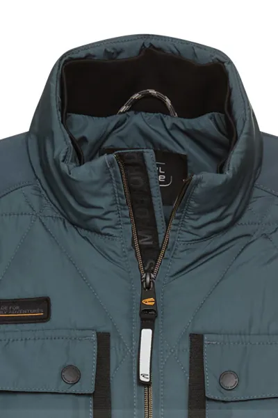 Bunda Camel Active Quilted Blouson Tinted Blue