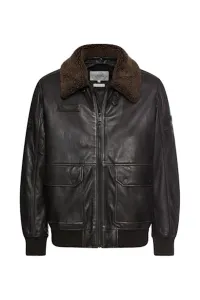Bunda Camel Active Leather Blouson Asphalt
