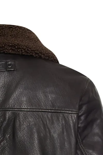 Bunda Camel Active Leather Blouson Asphalt