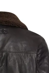 Bunda Camel Active Leather Blouson Asphalt