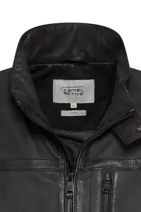 Bunda Camel Active Leather Blouson Asphalt