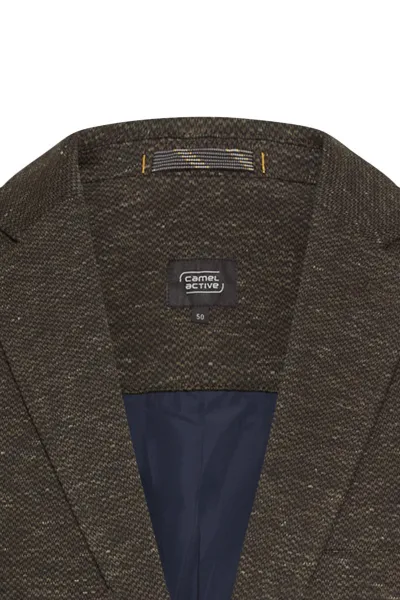 Sako Camel Active Blazer 2 Knopf Dark Khaki