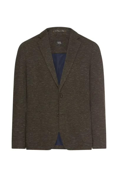 Sako Camel Active Blazer 2 Knopf Dark Khaki