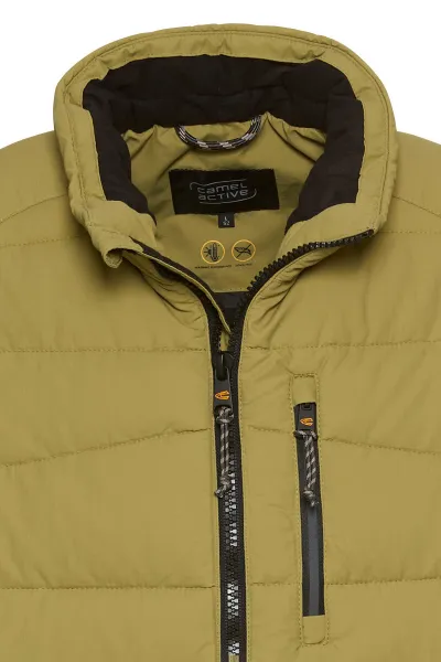 Vesta Camel Active Quilted Vest Mosstone