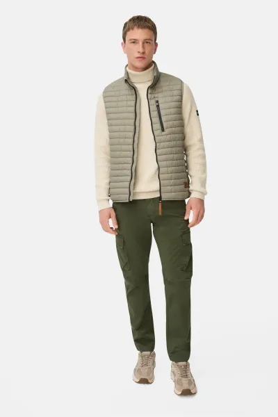 Vesta Camel Active Vest Quilted Los Khaki