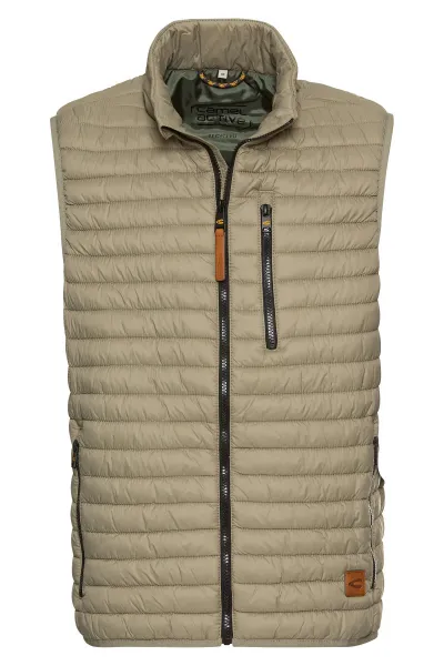 Vesta Camel Active Vest Quilted Los Khaki