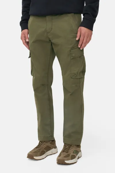 Nohavice Camel Active Cargo Regular Fit Forest Green