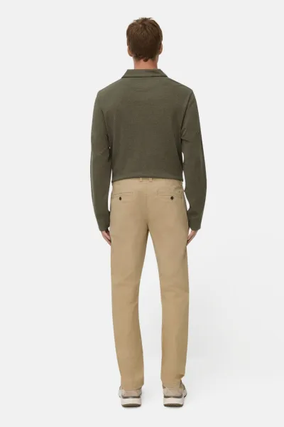 Nohavice Camel Active Chino Slim Fit Beige