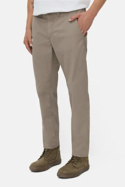 Nohavice Camel Active Chino Slim Fit Stone Gray